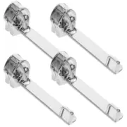 4 Pcs Explosion-proof Zipper Luggage Pull Head Replacement Parts