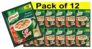 New Knorr Cup A Soup Tomato Chatpata Ready in One Minute 14 gm Pack of 12