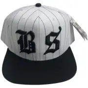 Rare - Undefeated UNDFTD BS Hat Snapback Embroidered NWT Black & White Cap Hat