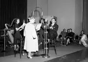 Big Town show with Ona Munson, Edward G. Robinson 1930s CBS RADIO PHOTO 2