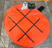 NEW Hyde & Eek Halloween Felt Tic Tax Toe Game Black Cats White Ghosts Pumpkin