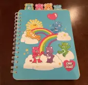 NEW CARE BEARS tab spiral journal notebook 9x6"