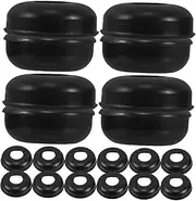 20pcs Bicycle Axle Cone Washer Replacement Kit for Mountain Bike Washer Repair Set Fit for Front and Rear Axle