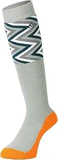 [North Peak] MP-804 GY, Snowboarding, Skiing, Total Pile Braid, Heat Retention, Absorbent, Wool Blend, 9.1-9.8 inches (23-25 cm)