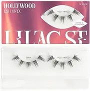 Lilac St - Hollywood Glamorous Faux Eyelash Clusters (12mm) - Wispy & Spiky - DIY Lash Extension Wisps - Lightweight & Lifelike - Lasts 10 Days - Korean Silk - Cruelty Free, Vegan - 10 Lashes