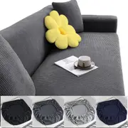 Salesbay 3 Seater Sofa Cushion Cover Stretch Lounge Slipcover Protector 4 Color