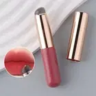 Highlighter Brush Silicone Makeup Blending Stick with Lightweight Lip for Makeup