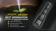 NITECORE MH25 V2 LED 1300 Lumens USB-C Rechargeable Flashlight Torches lights