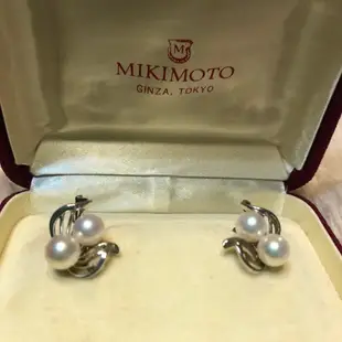 Mikimoto 耳環 珍珠 mercari 日本直送 二手