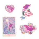 全新現貨 日本迪士尼商店 DISNEY STORE 小美人魚 90年代 粉嫩 少女漫畫風格 貼紙包 手機 行李箱 貼紙