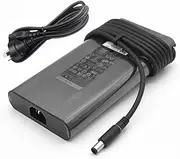 240W 180W New Gan Slim Style AC Charger for Dell Alienware x17 x16 x15 M17 M17x M15 M14x 17 15 Precision 7780 7770 7670 7680 7550 7560 Dell G16 G15 G7 G5 5521 5535 5530 7620 7790 Gaming Laptop
