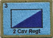 2nd Cavalry Regiment Militaria Patch Patches