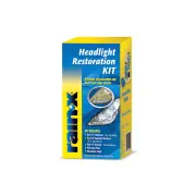 2 x Rain-X Headlight Restoration Kits - Deep Cleaning Polish and Sealant