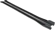 Side Skirt Compatible for BMW X2 F39 2017-2022 Sports Style Car Accessories Spoiler Splitter Diffuser Body Kit Carbon Fiber Look(Carbon Fiber Appearance)