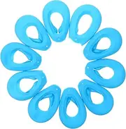 5 Pack Silicone Hair Dyeing Earmuffs Ear Protectors for Coloring Soft Ear Caps Reusable for Home Salon Use Random