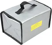QWinOut Fireproof RC LiPo Battery Portable Explosion-Proof Safety Bag Safe Guard Charge Sack (215x155x115mm)