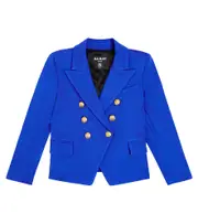 [Balmain Kids] Balmain Kids Double-breasted blazer Y 10 blue
