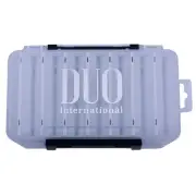 DUO Fishing Lure Box REVERSIBLE LURE CASE 100 White/Transparent/Silver Logo
