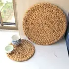 Kitchen Weave Rattan Natual Straw Dining Table Cups Mat Home Decor