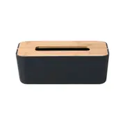 Takara Takae - Natural Bamboo Tissue Box Large Black