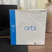 Brand New Netgear Orbi AX5400 (RBK763S-100NAS) Tri-Band Mesh WiFi 6 System