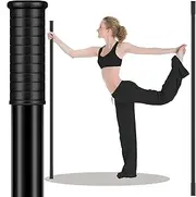 Yoga Stick Bamboo 5ft Long with Soft Ends-Stretching Stick-Workout Stick Exercise Bar-Pilates Stick-Balance Fitness Stick-Yoga Dowel Rod Shoulder Movement- Physiotherapy Stick-Posture Corrector Stick