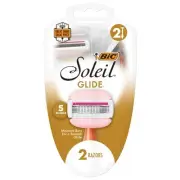 BIC Soleil Glide Women's Disposable Razors w/ Moisture Bars 2 Count 6 Pack