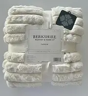 Berkshire Blanket Loftmink Faux Fur Throw (Cream)