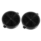 Devanti Range Hood Filters 11cm Carbon Charcoal Rangehood Filter Replacement X2