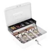 Cash Box with Money Tray and Lock Money Box for Cash Cash Register for Small ...