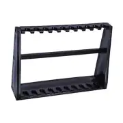 Miniature Anime Sword Holder Ten Slot Exhibition Stand for Wakizashi Home