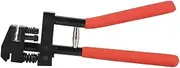 Carbon Steel Setter Flanging Hole Punching Pliers Tool 5mm Puncher Efficiently Flange Metal Butt Seam Auto Repair Sheet Metal Red 1pc