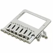 Tailpiece bridge TELECASTER Gotoh Chrome Humbucker 6 saddle Brass 10.5mm