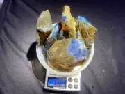 DOMINICAN BLUE AMBER FOSSIL 332 gr