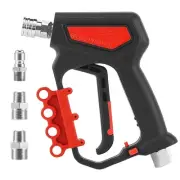 Pressure Washer Gun 5000 PSI with Nozzle Bracket, 12 GPM, Power Washer Trigge...