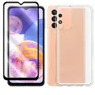 Anti-Scratch Screen Protector + Soft TPU Case for Samsung Galaxy A23 5G SM-A236U