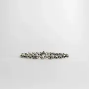 [UGO CACCIATORI] Jail Chain And Skulls Bracelet Silver