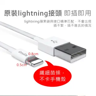 1米/2米 MFi 蘋果原廠 認證 Lightning to USB iPhone/iPad/i11/i12 充電傳輸線