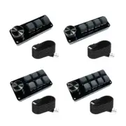 Hot Swappable Switches 3/4/6/8Key Programmable Keyboard for Efficient Workflows
