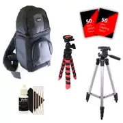 Tall & Flexible Tripod Backpack & More for Nikon D7200 D5600 & All Nikon DSLRs
