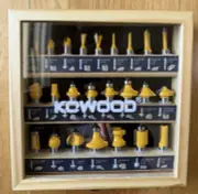 KOWOOD 40 Piece Router BIt Set C3 carbide 1/2 Inch Shank