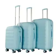 LIOR 3-PIECE LIOR LUGGAGE SET WITH TSA LOCKS, 20", 24" & 28" - CHOOSE COLOR; NEW