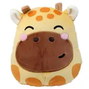 Squidglys 24cm Giraffe Animal Plush Kids/Children Pillow Soft Cuddle Cushion 0m+