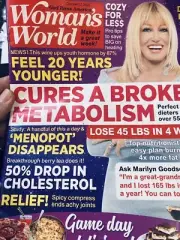 ~Woman's World Magazine Oct 17,2022 Suzanne on cover ~Cures broken metabolism