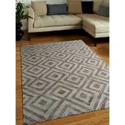 5 x 8 ft. Hand Woven Kilim Jute Eco-Friendly Oriental Rectangle Area Rug, White