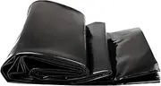 Flexible Pond Liner for Irregular Shapes 5x8m 6x10m 8x12m 10x15m | Outdoor Garden Fish Pond Lining Film for Natural Looking Waterfall | Black Tarp Underlay Pools Membrane(5x12m(16.4x39.3ft))