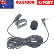 3.5 MM Jack Car Radio External Microphone For Bluetooth Pioneer Stereo Receiver-