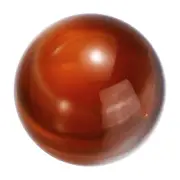 25mm/1" Crystal Sphere Ball Glass Solid Ball for Decoration, Amber