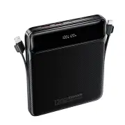 ESSAGER PB905 120W 18.5Wh 20000mAh LED Digital Display Power Bank Built-in Type-C+iP Cable External Battery Power Supply