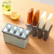 4 cells Mould Frozen Molds Icy Pole Jelly Block Maker Ice Cream Pop Making